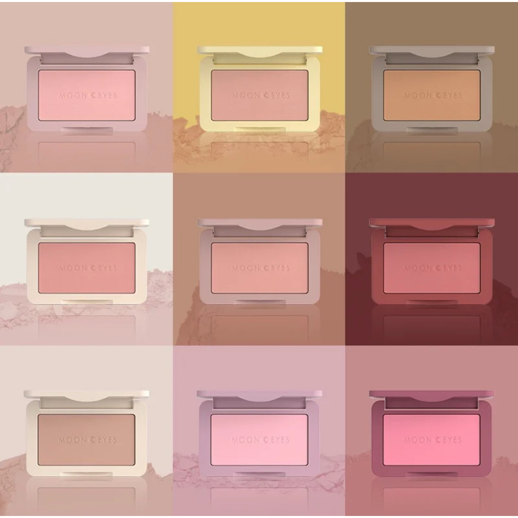 61 Má Moon Eyes Phấn Má Hồng MOONEYES BLUSH Dạng Bột má hồng mooneyes Color Romantic Collector Matte Mịn Tự Nhiên Lâu | BigBuy360 - bigbuy360.vn