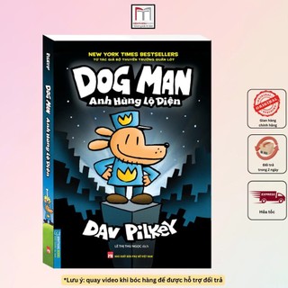 Sách - dog man - anh hùng lộ diện
