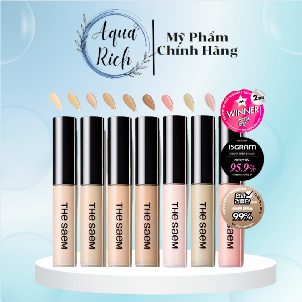 [CHÍNH HÃNG] Che Khuyết Điểm The Saem Cover Perfection Tip Concealer | BigBuy360 - bigbuy360.vn