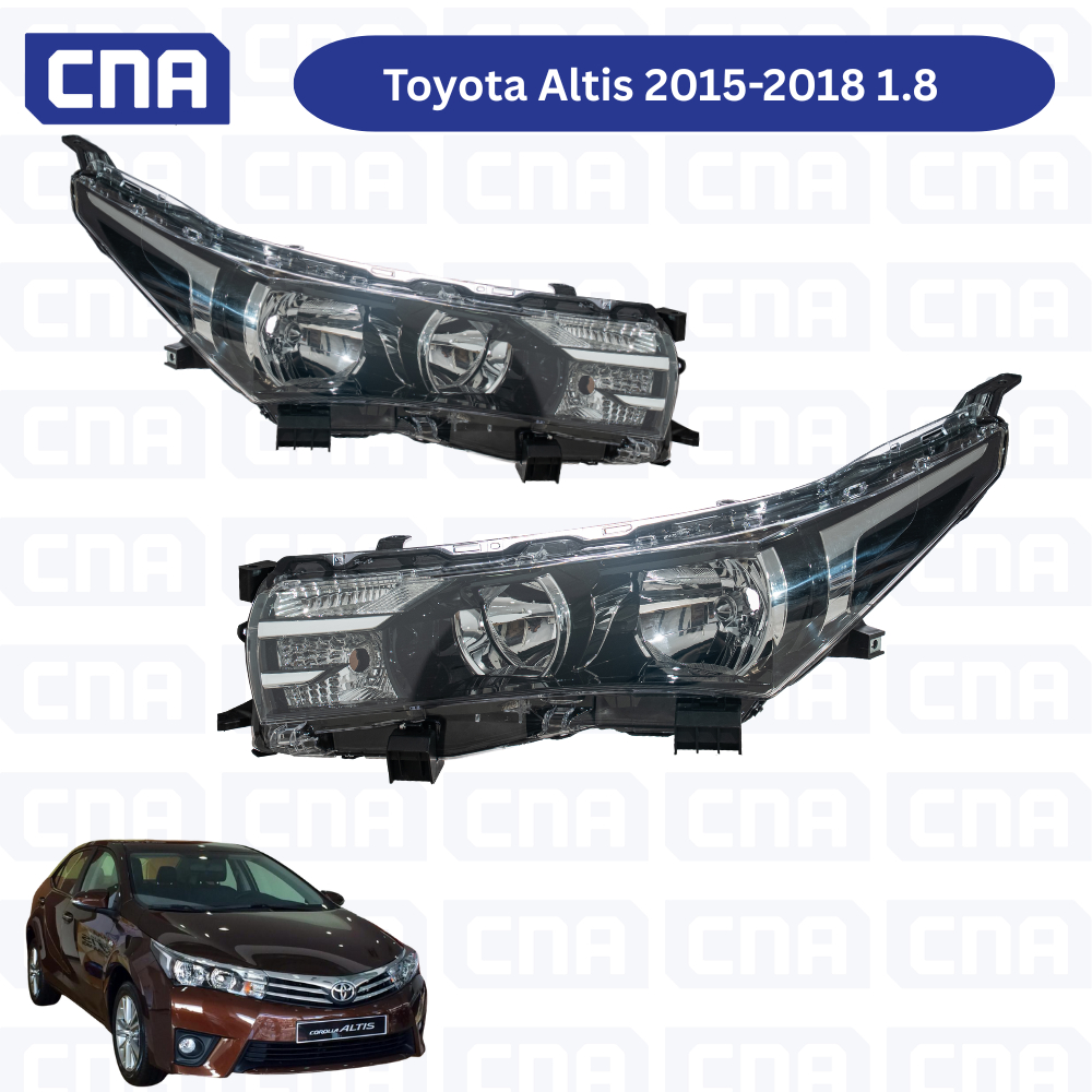 ĐÈN PHA TOYOTA ALTIS 2014 2017 DEPO/TYC