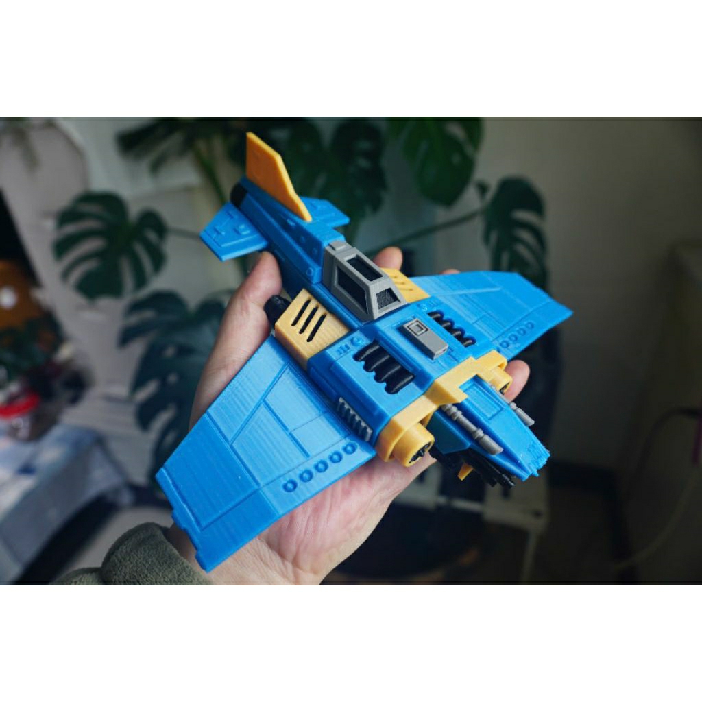 Mô hình warhammer 40k imperial navy thunrderbolt heavy fighter