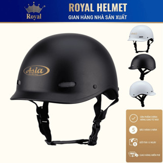 Mũ bảo hiểm 1/2 đầu Asia A09 cá heo đi xe máy chính hãng, bảo hành 12 tháng tại hãng sản xuất