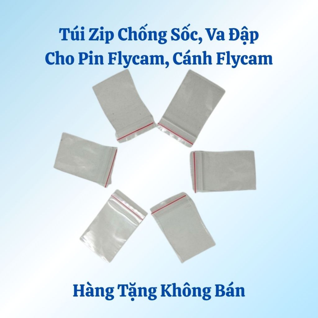 túi Đựng chống sốc đựng Pin Flycam, Cánh Flycam 3