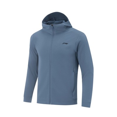 Áo Khoác Nỉ Có Mũ Thể Thao Nam Li-Ning Tập luyện/Training AWDVA71-2V (Ghép bộ Quần AKLV877-3V)