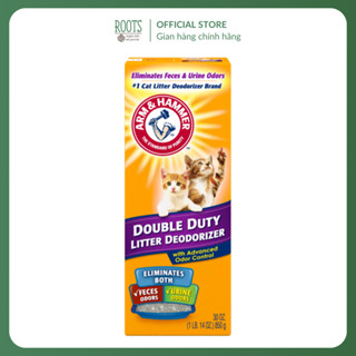   Ship hỏa tốc  ARM & HAMMER - Bột Khử Mùi Phân Mèo Double Duty Cat Litter Deodorizer 30 oz  850g  