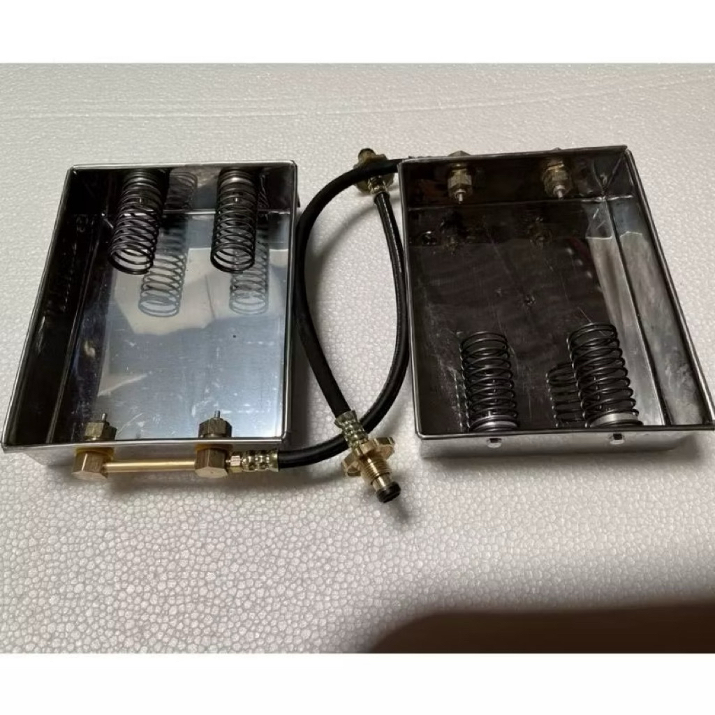 Mâm sạc/ Máng sạc Dồn Gas Lon Mini 2Ngăn (Bộ Dồn Gas Mini lon Gas)