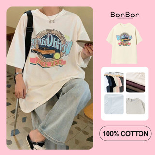 Áo thun tay lỡ form rộng unisex 100% cotton mát, vải 250gsm co giãn 2 chiều - AC1025