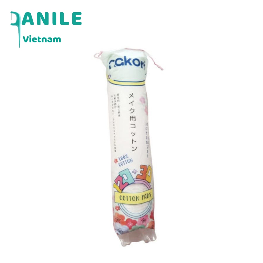 Bông tẩy trang cotton pads NAKORI (túi 150 miếng)