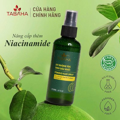 Chai xịt dưỡng tóc mọc tóc nhanh tinh dầu bưởi Tabaha 120ml