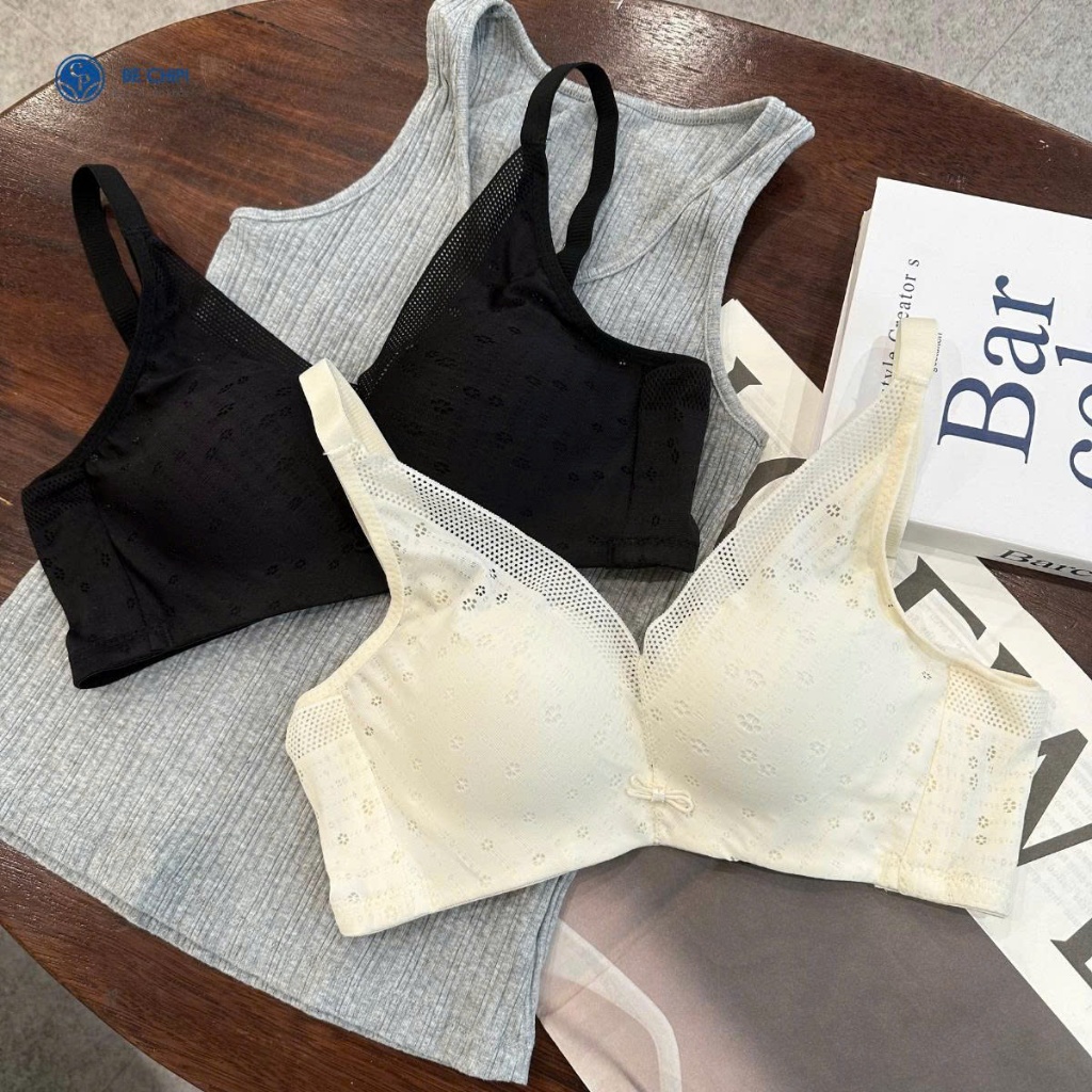 Áo Lót Nữ Mỏng Nhẹ Êm 1cm Không Gọng AL0066 Đồ Lót Chipi