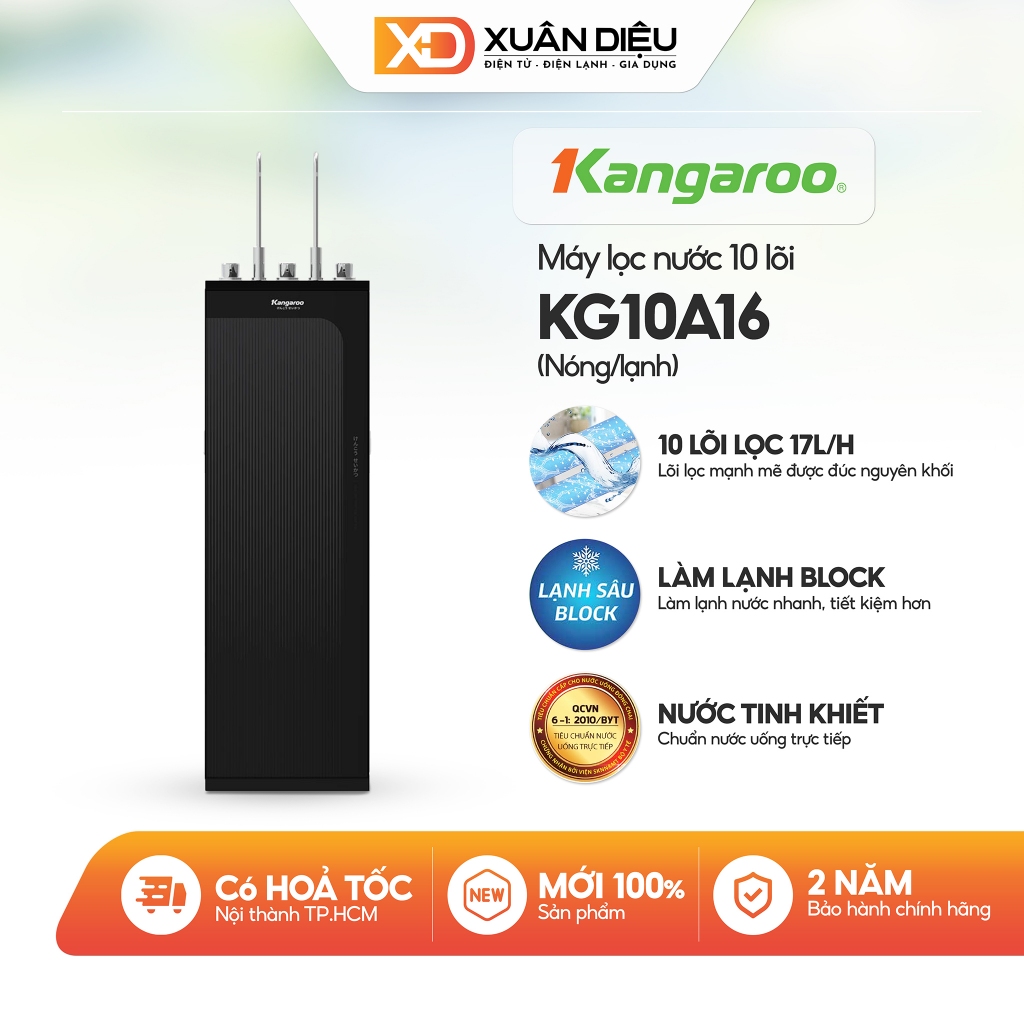 Máy Lọc Nước Kangaroo Hydrogen Infinity Nóng Lạnh KG10A16