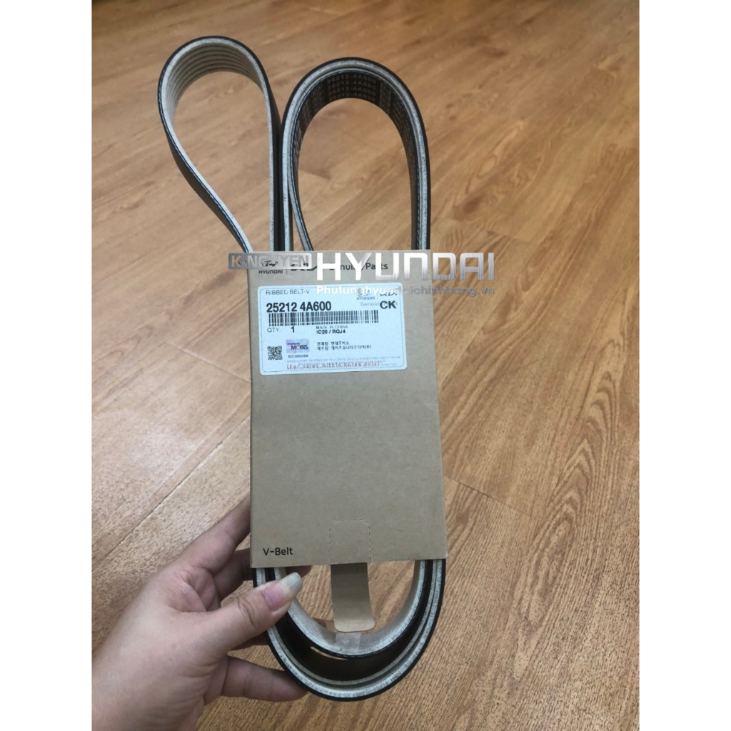 [Chính hãng] [Hỏa tốc] Dây curoa tổng SOLATI, kia k200,K250,Starex,Mighty - Mã số 252124A600 7pk2264