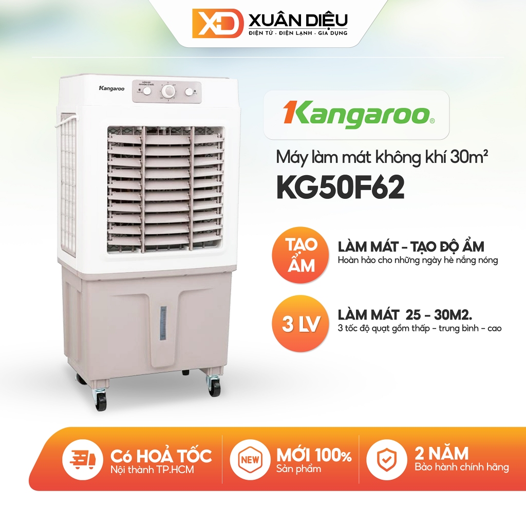 KG50F62 - Máy Làm Mát Không Khí Kangaroo KG50F62 - Hàng Chính Hãng