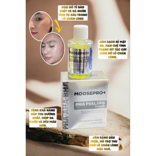  Peel da pha lê moosepro+PHA peeling serum 30ml se khít lỗ chân lông sáng da mờ thâm hạn dùng 2027_peel moose+ 