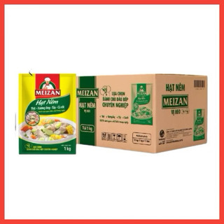 Thùng 10 Gói Hạt Nêm Meizan 1 Kg - Hàng Chính Hãng - Date Mới Nhất