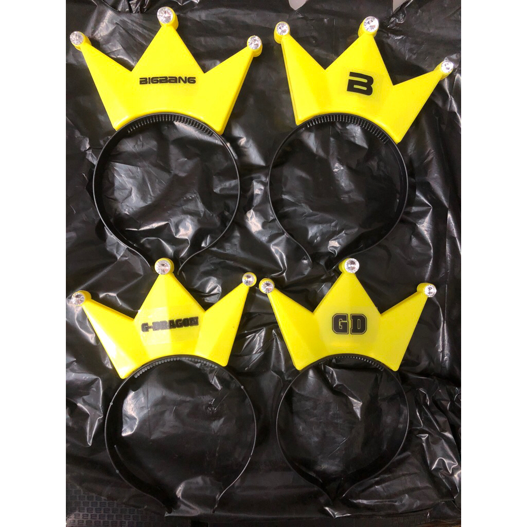 Bờm đội đầu Headband cổ vũ KPOP vương miện phát sáng BIGBANG DAESUNG GD TAEYANG