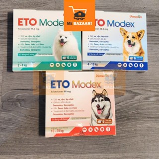 Viên Nhai ETO MODEX | Diệt Ve Rận, Bọ Chét, Ghẻ Demodex cho Chó