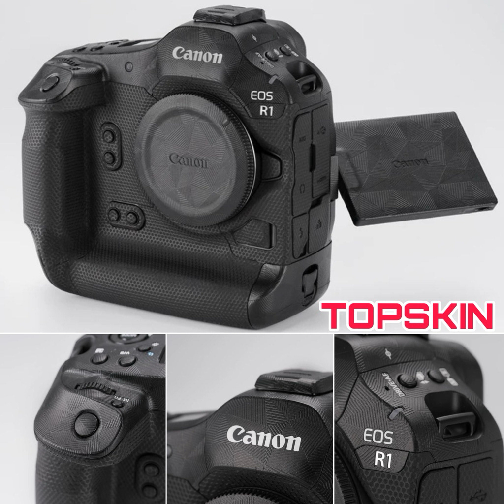 Miếng dán, skin 3M cao cấp cho máy ảnh Canon R1, R3, RF 70-200, RF 24-70, RF 50, RF 85, RF 35