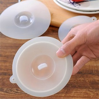 Nắp đậy ly tách và tô chén bằng silicone trong suốt sáng tạo