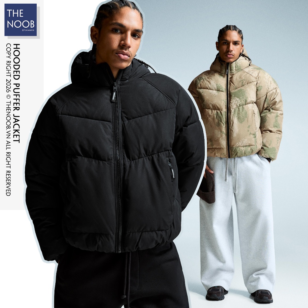 Áo Phao Béo Trần Bông Có Mũ - 2026AK18 -2026AK19