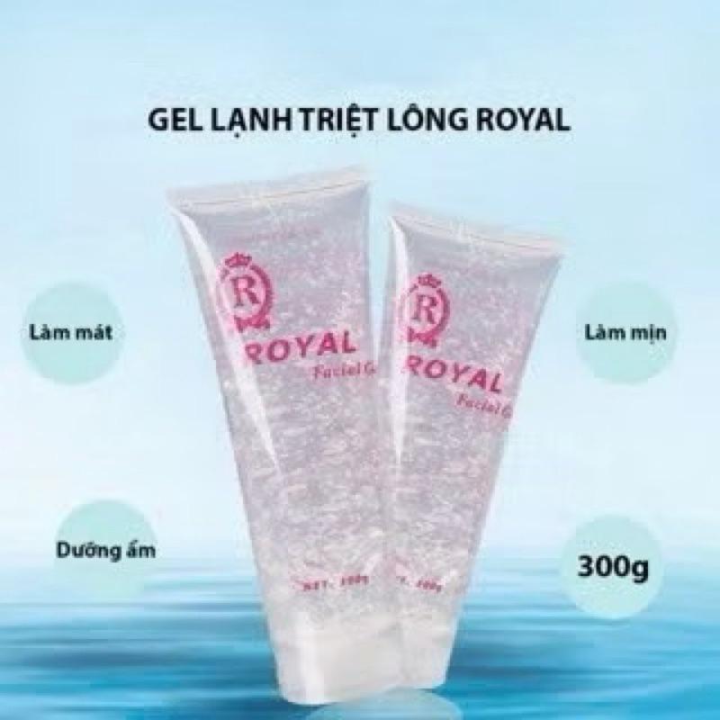 Gel Lạnh 300ml Royal Dùng Cho Máy Hifu, Máy Triệt Lông, Máy RF...