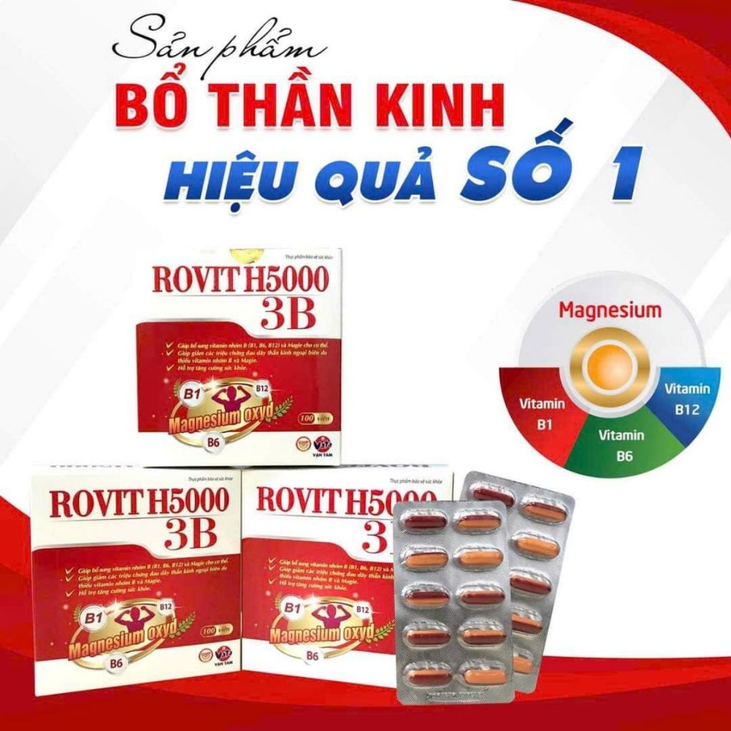 Rovit H5000 3B – Khơi dậy năng lượng, nuôi dưỡng sức sống mỗi ngày