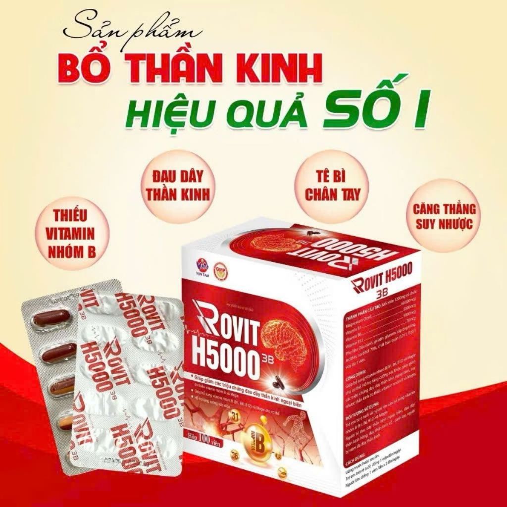 Rovit H5000 3B – Khơi dậy năng lượng, nuôi dưỡng sức sống mỗi ngày