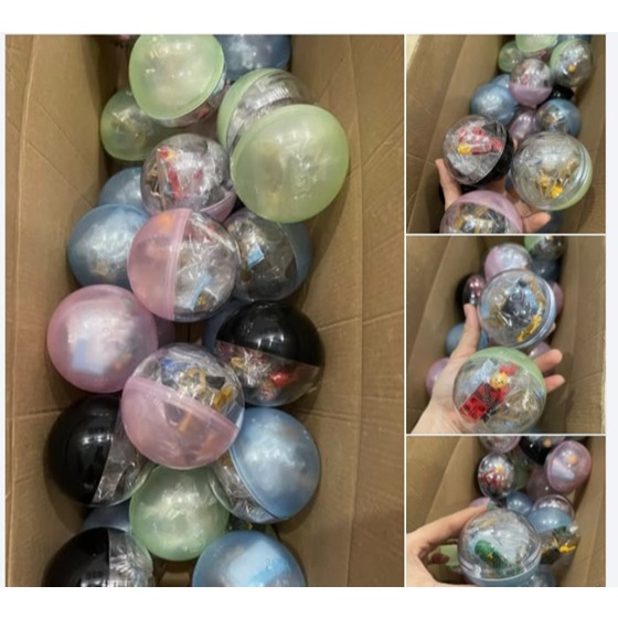 Mô hình nhân vật Green Ninja Lloyd Garmadon bộ gacha gồm quả cầu đựng, Nhân vật, thiết giáp lắp ráp 