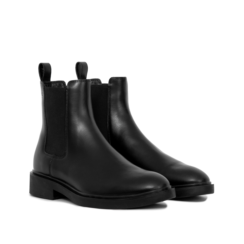 Giày Boot Nam THE WOLF Minimal Chelsea Boot - Black