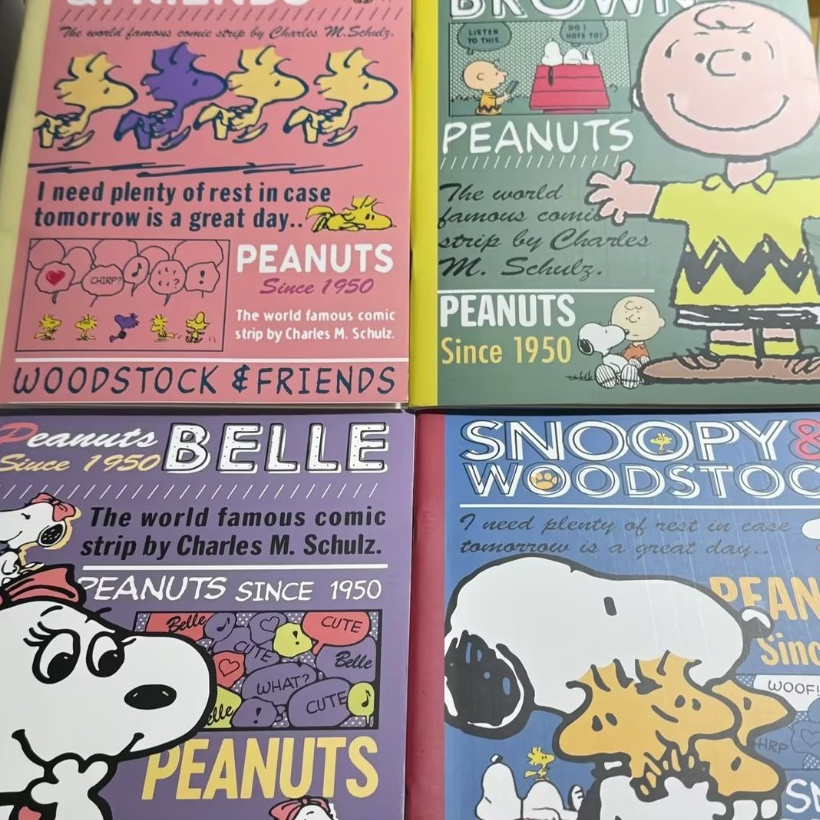 Sổ tay B5 Snoopy Vở kẻ ngang Vở kẻ ngang cute Vở học sinh kẻ ngang set vở kẻ nga