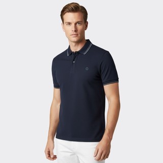 Áo Elite Polo Nam Xanh Aristino Slim Fit APS072S3EC áo siêu mỏng nhẹ, bề mặt vải trơn bóng, màu sắc sắc nét