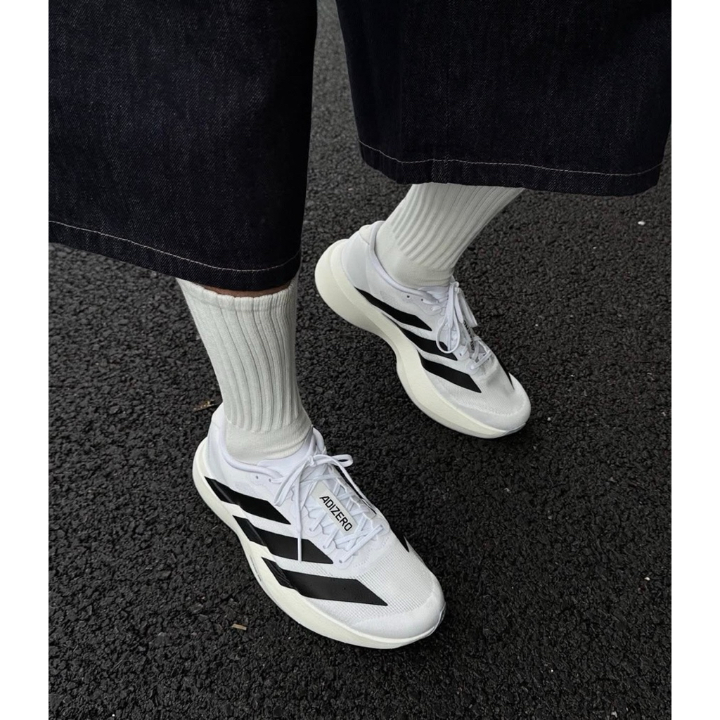 Giày sneaker 𝗔𝗱𝗶𝘇𝗲𝗿𝗼 𝗘𝘃𝗼 𝗦𝗟 𝗪𝗵𝗶𝘁𝗲 𝗕𝗹𝗮𝗰𝗸