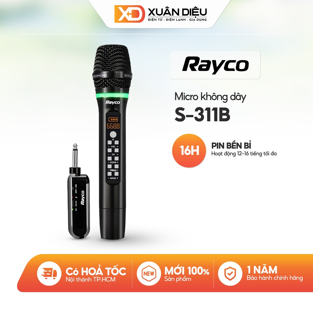 Micro Không Dây RAYCO S-311B