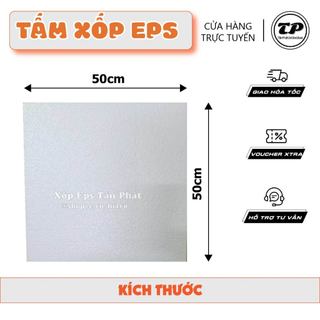 [Combo 20 tấm] Tấm xốp EPS dày 2cm tỷ trọng nhẹ lót hàng chống sốc