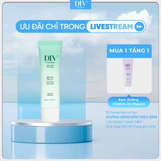   KOL  Kem Chống Nắng DIV Vitaroid Green Calm Sun Cream Hỗ Trợ Dưỡng Ẩm Làm Dịu Dành Cho Da Nhạy Cảm 50ml 