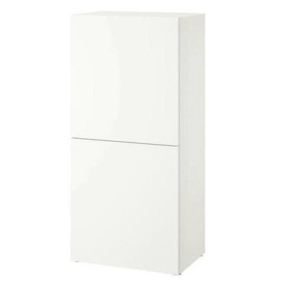 ATLANTA, Tủ lưu trữ 2 tầng STO_008, 60x42x129cm, tủ gỗ Scandi Home