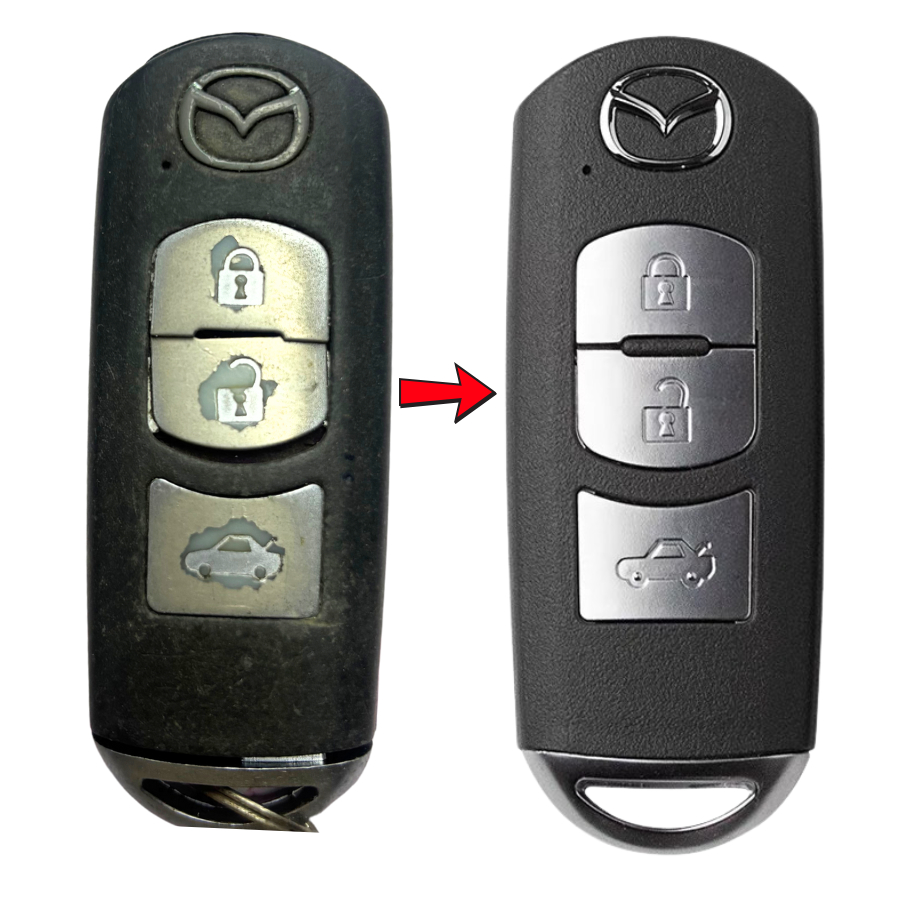 [ MỚI 2025 ] Vỏ Chìa Khóa Smartkey Mazda CX3 CX30 CX5 CX8 CX9 Mazda 2 Mazda 3 Mazda 6 MX5 CX60 CX90 