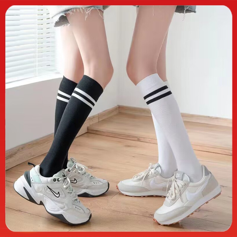 Tất vớ nữ cao cổ dài dưới gối. Vớ dày dặn, dài 38cm chất liệu 83% cotton tự nhiên, êm ái