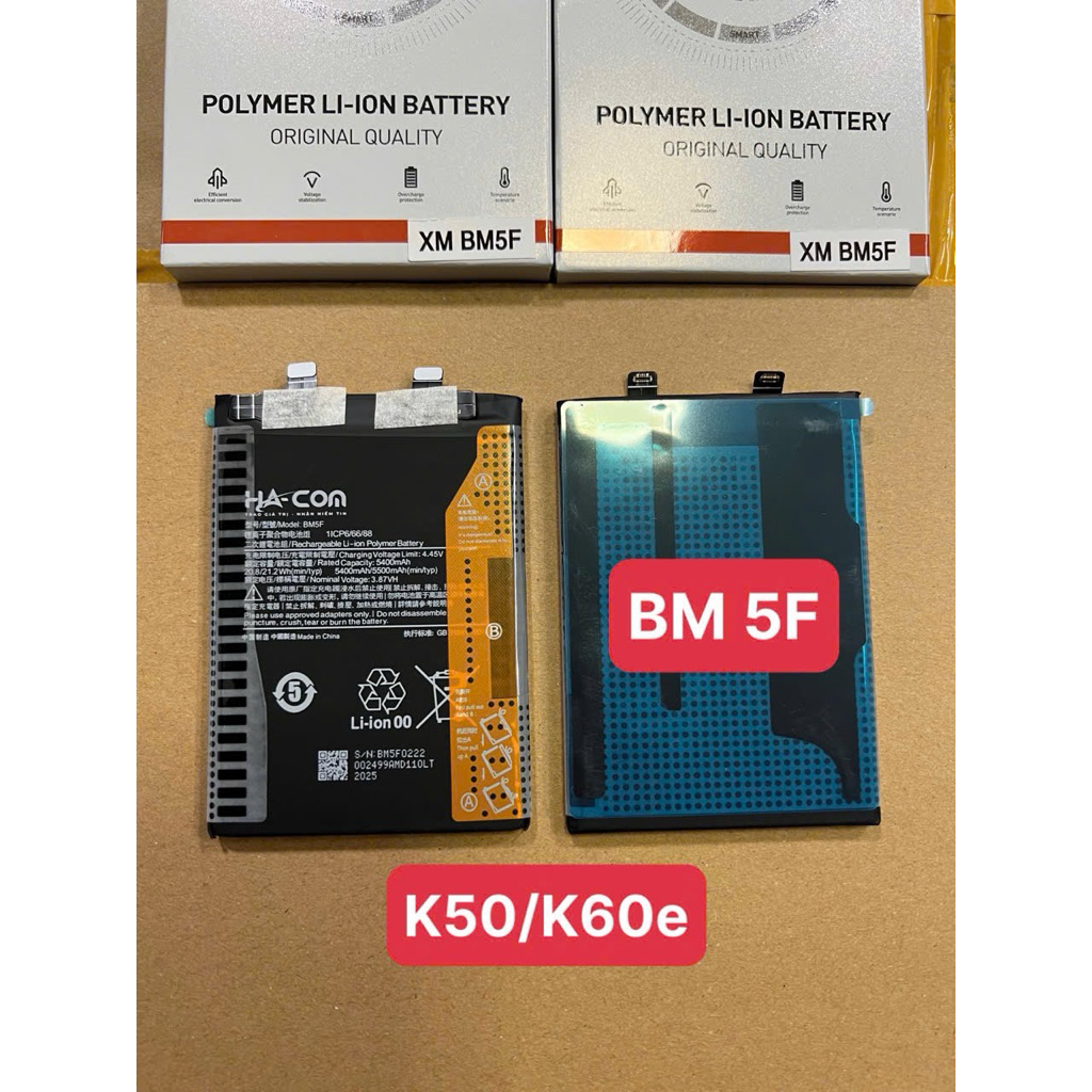 Pin BM 5F ( K50/K60e ) zin hãng