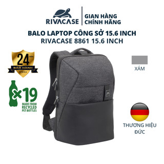 Balo laptop rivacase 8861 lantau 15.6 inch – dòng cao cấp, chất liệu polyester bền bỉ, chống thấm tốt