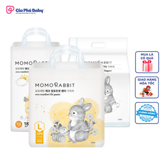  BỈM MOMO RABBIT CLASSIC – HÀNG CHÍNH HÃNG | DÁN   QUẦN   NGÀY   ĐÊM CHO BÉ TRAI & BÉ GÁI 