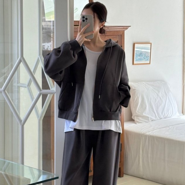 Áo khoác nữ phong cách Ulzzang Modlope Poki Jacket Hàn Quốc