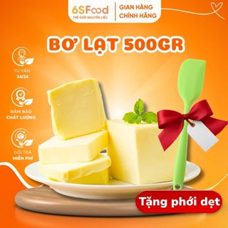  Bơ Thơm Bơ Lạt Bơ Nhạt Bơ thực vật làm bánh kẹo Nougat nướng BBQ bắp rang bơ 200-500gr- 6SFOOD 