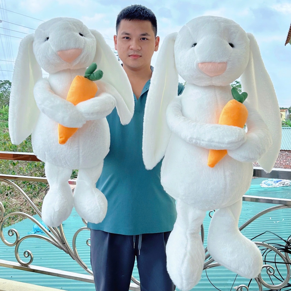 JELLYCAT, THỎ JELLYCAT, Thỏ Jenycat, Thỏ Tai Dài nhiều màu dễ thương