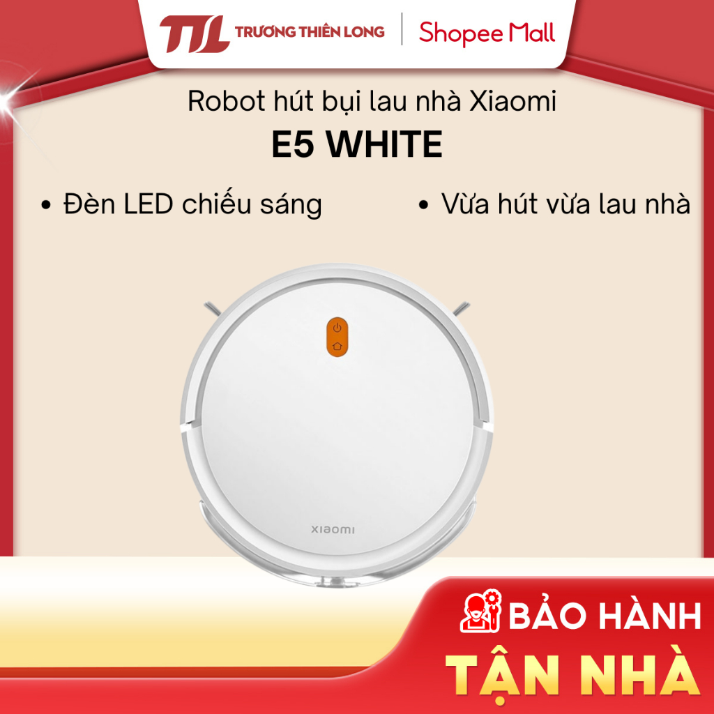 E5 WHITE - Robot Hút Bụi Xiaomi E5 White [TOÀN QUỐC]