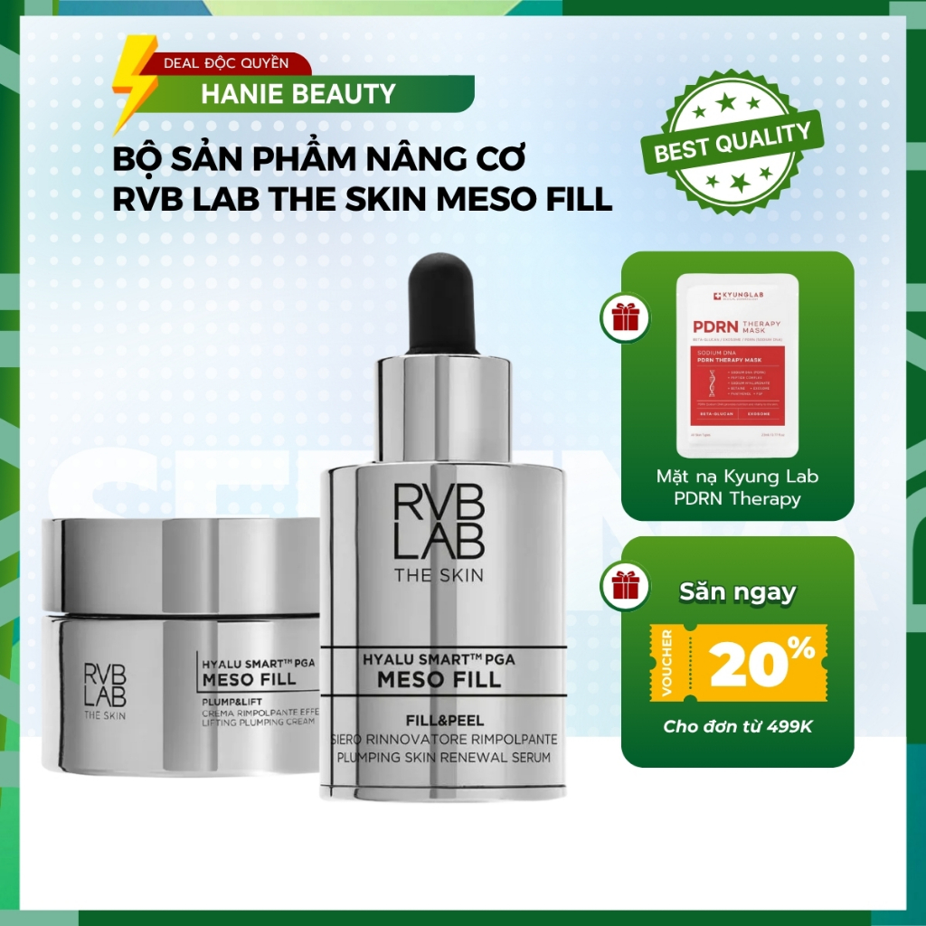 Bộ sản phẩm RVB LAB The Skin Meso Fill nâng cơ tự nhiên giúp trẻ hóa làn da làm mờ nếp nhăn