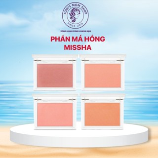  Missha Phấn Má Hồng Cotton Blush 4.2g Mỏng Nhẹ Bám Màu Tự Nhiên 