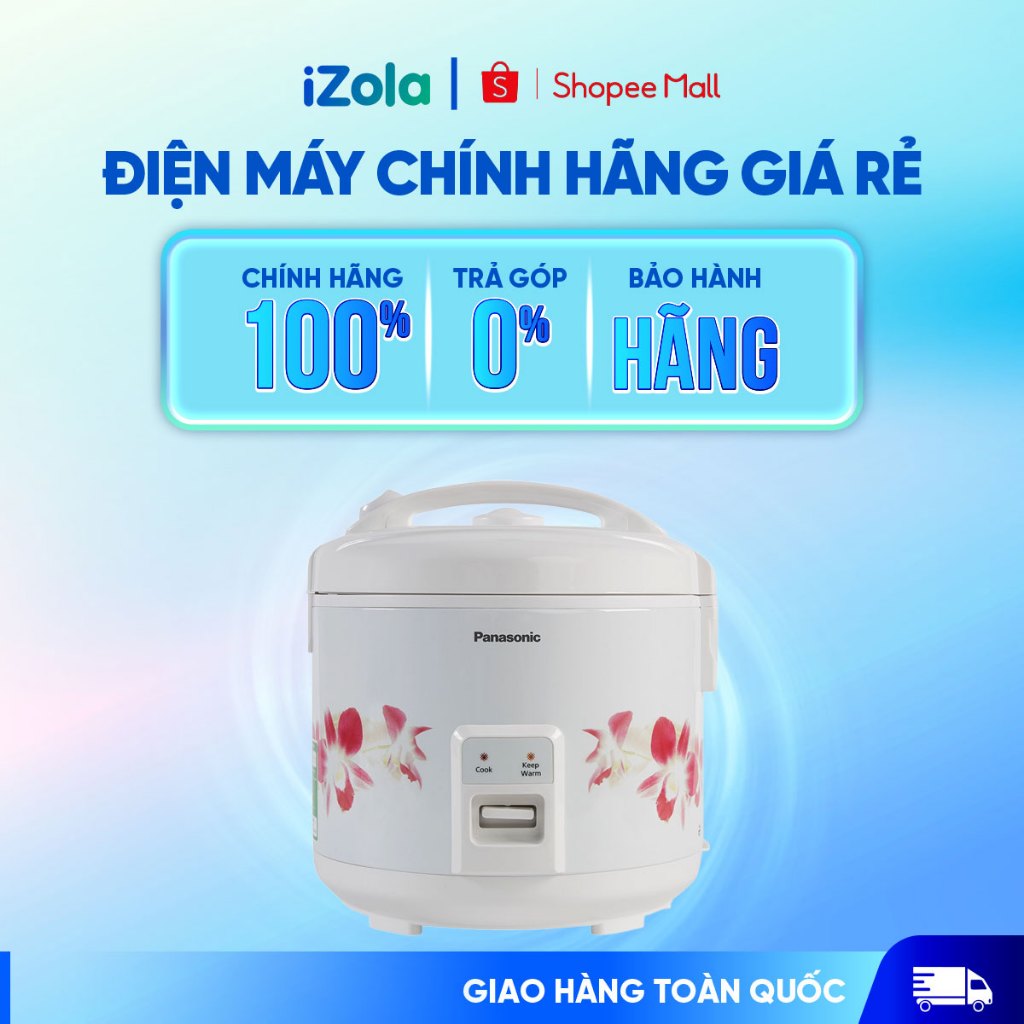 SR-MVN18FRAX - Nồi cơm nắp gài Panasonic 1.8 lít SR-MVN18FRAX - Hàng chính hãng