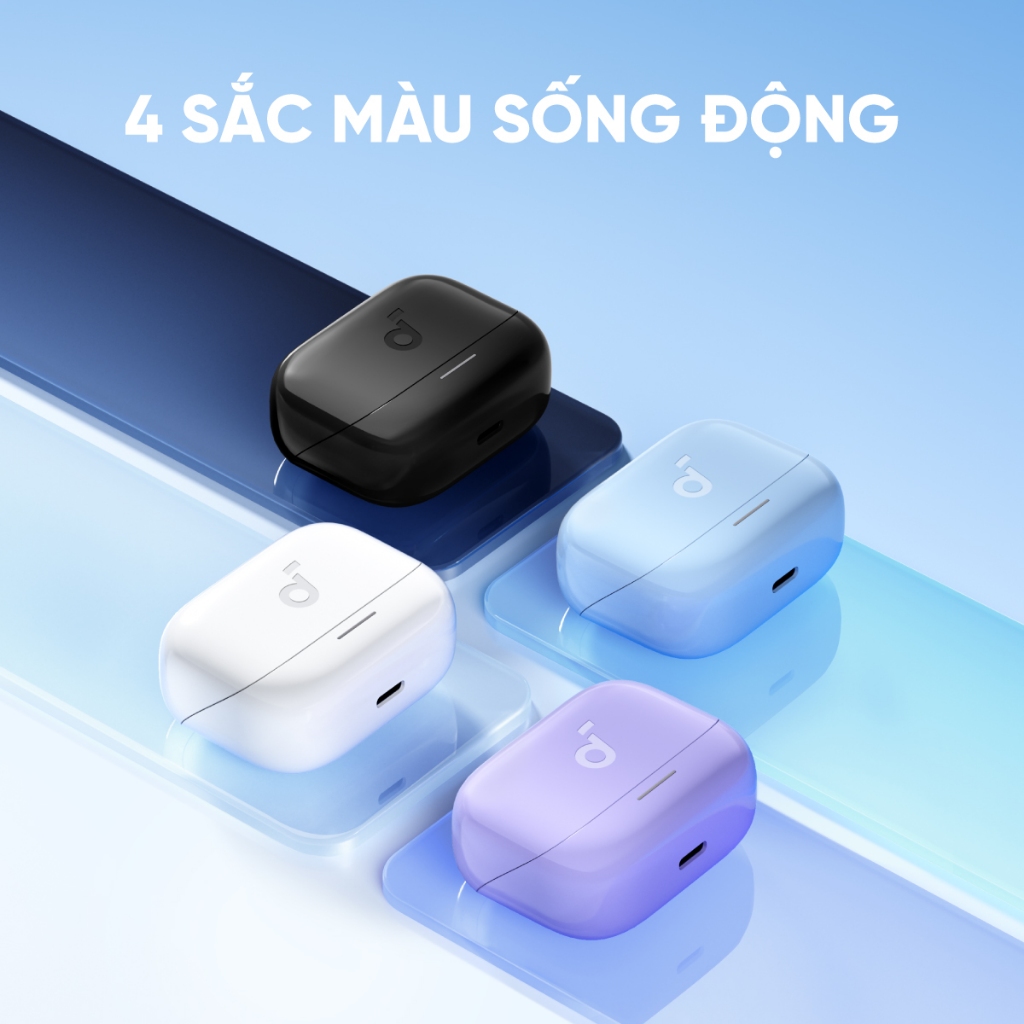 Tai nghe bluetooth Semi In-Ear soundcore K20i | Siêu gọn nhẹ | Chống nước IPX5 | Tích hợp phiên dịch | BigBuy360 - bigbuy360.vn
