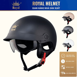  Mũ Bảo Hiểm Nửa Đầu Royal M163 Lưỡi Trai Đạt Chuẩn Đi Xe Máy Phiên Bản Nâng Cấp Từ Royal M579 